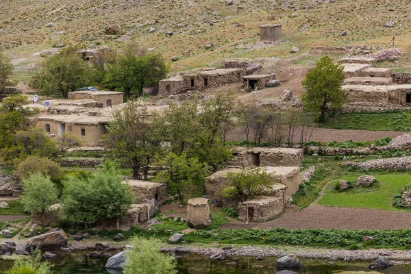 Wioska Jizev Jizev Lub Jizeu Górach Pamir Tadżykistan — Zdjęcie stockowe