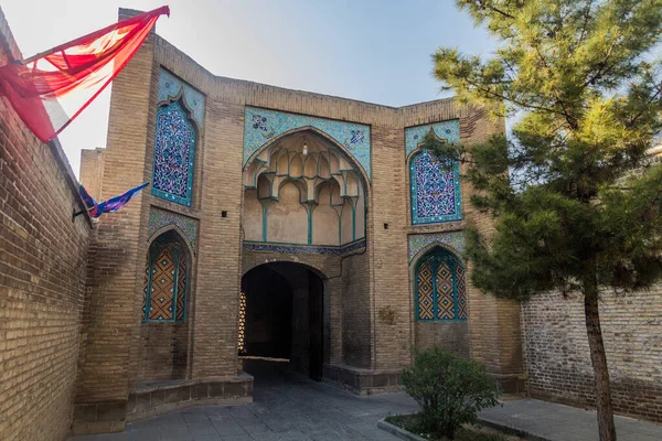 Portal Meczetu Jameh Qazvin Iran — Zdjęcie stockowe