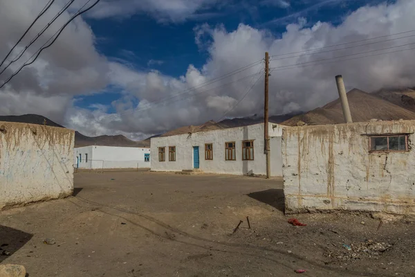 Obec Murghab Autonomní Oblasti Gorno Badachšan Tádžikistán — Stock fotografie