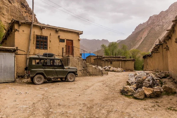 Village Marguzor Haft Kul Dans Les Montagnes Fann Tadjikistan — Photo