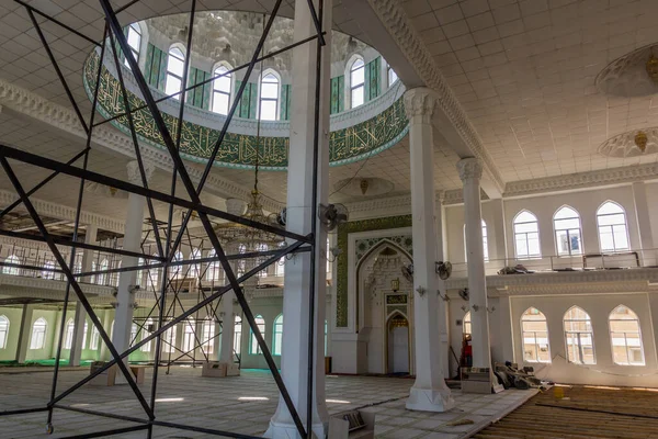 Khujand Tajikistán Mayo 2018 Interior Mezquita Sheik Massal Din Khujand —  Fotos de Stock