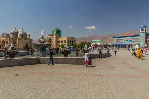 Khujand Tajikistan Mai 2018 Place Devant Cheik Muslihiddin Massal Din — Photo