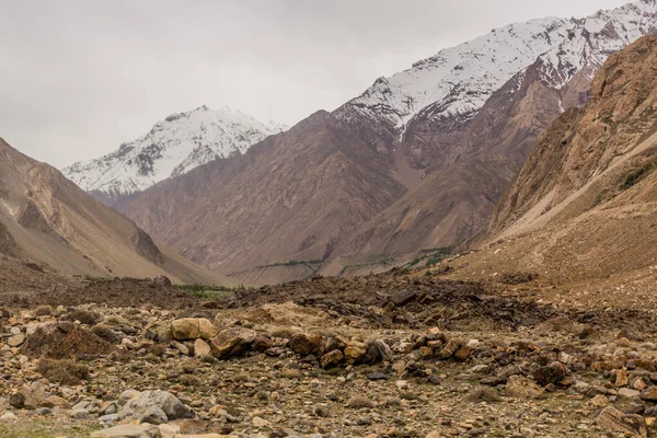 Ваханская Долина Между Таджикистаном Афганистаном — стоковое фото