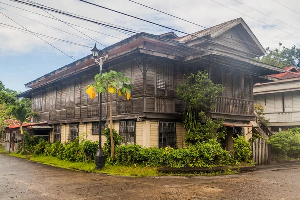 Vecchia Casa Legno Nella Città Silay Filippine — Foto Stock