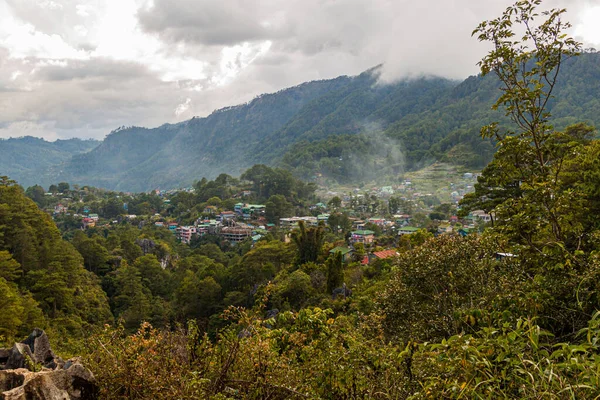 Filipinler Luzon Adasındaki Sagada Köyünün Manzarası — Stok fotoğraf