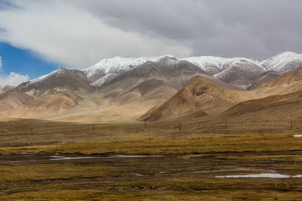 Cerca Fronteira Chinesa Região Autónoma Gorno Badakhshan Tajiquistão — Fotografia de Stock