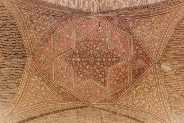 Soltaniyeh Iran April 2018 Vaults Dome Soltaniyeh Tomb Oljeitu Zanjan — Stock Photo, Image