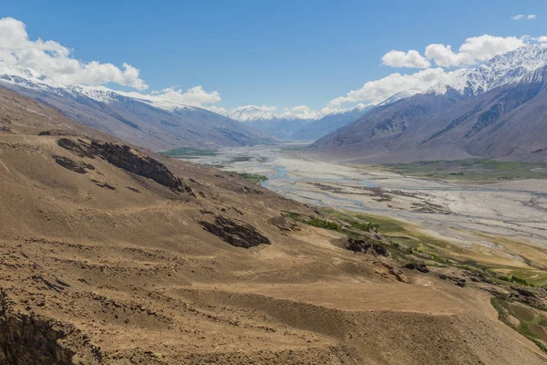 Wakhanské Údolí Mezi Tádžikistánem Afghánistánem — Stock fotografie