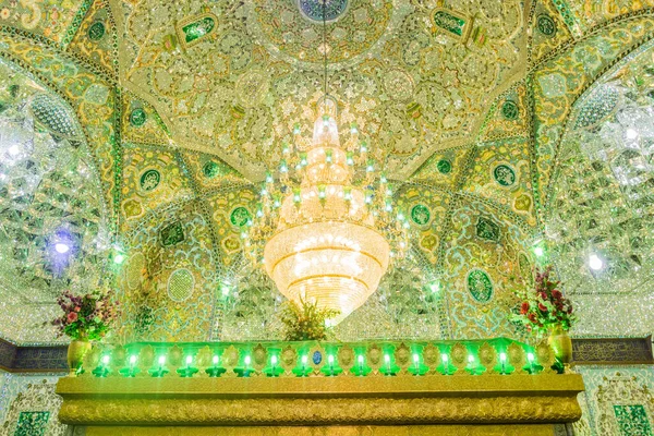 Qazvin Irán Abril 2018 Interior Del Santuario Imamzadeh Emamzadeh Hossein — Foto de Stock