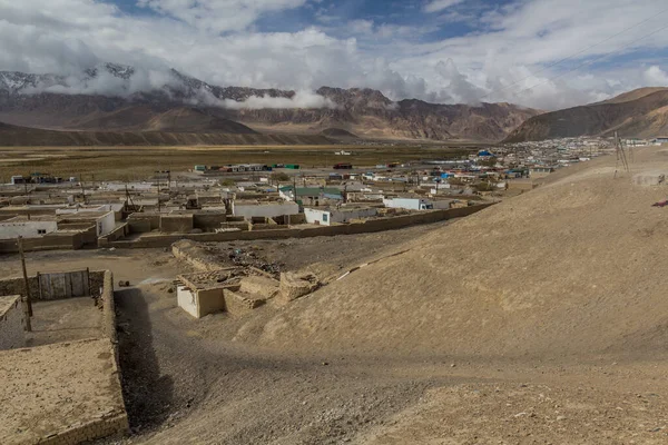 Pueblo Murghab Región Autónoma Gorno Badakhshan Tayikistán —  Fotos de Stock