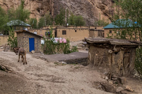 Pueblo Marguzor Haft Kul Las Montañas Fann Tayikistán —  Fotos de Stock