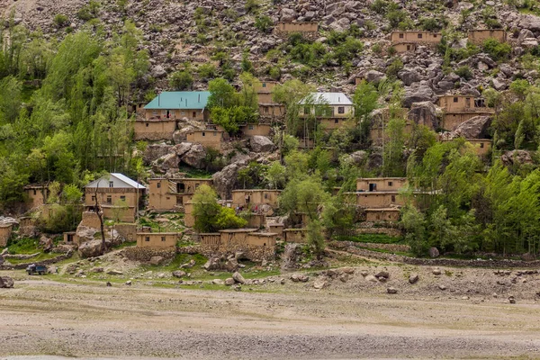 Vesnice Marguzor Haft Kul Horách Fann Tádžikistán — Stock fotografie