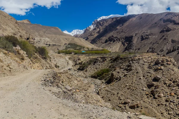 Camino Valle Wakhan Tayikistán — Foto de Stock