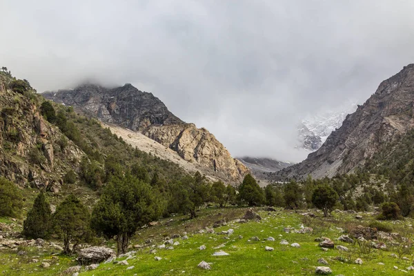 Dziki Krajobraz Gór Fann Tadżykistan — Zdjęcie stockowe