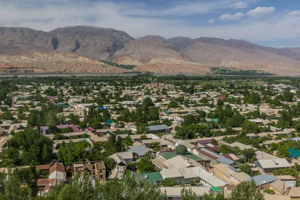 Vue Aérienne Penjikent Tadjikistan — Photo