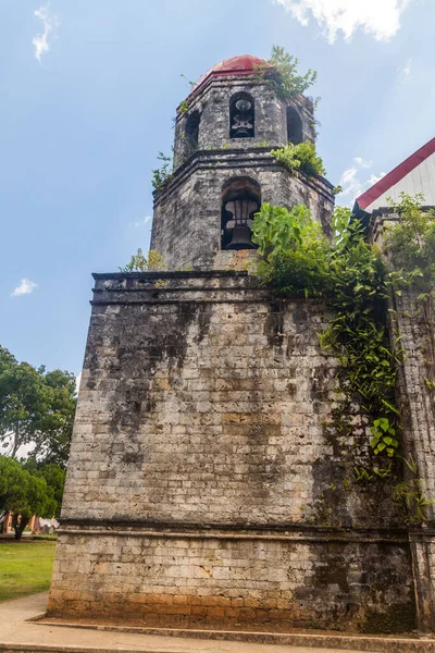 Campanario Iglesia Lazi Isla Siquijor Filipinas — Foto de Stock