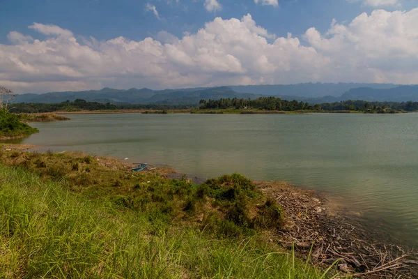 Zbiornik Wodny Pilar Dam Wyspie Bohol Filipiny — Zdjęcie stockowe