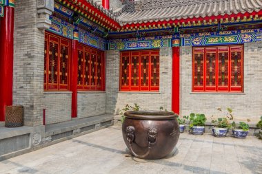 Guangren Lama Tapınağı Xi 'an, Çin