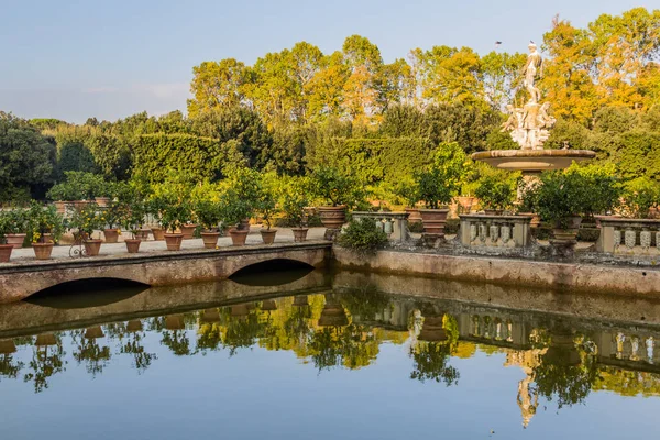 Pond Fountain Boboli Gardens Florence Italy — Stock Photo, Image