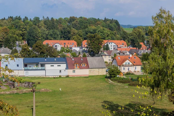 Çekoslovakya Zamberk Banliyölerine Bak — Stok fotoğraf