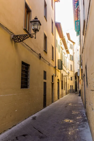 Smal Gränd Centrala Florens Italien — Stockfoto