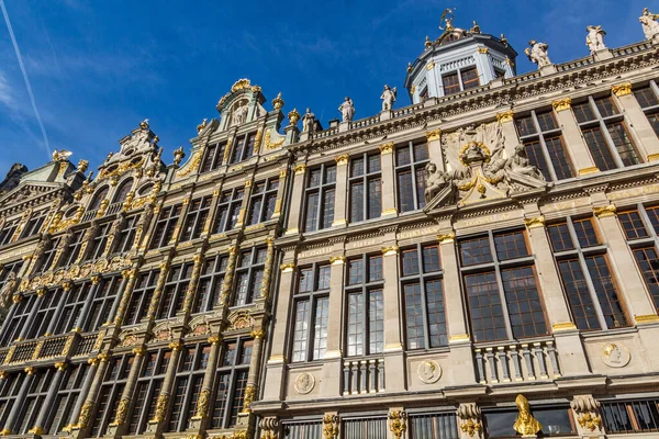 Buildings Grand Place Grote Markt Brussels Capital Belgium — Stock Photo, Image