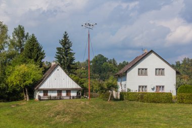 Prokop Divis 'in doğum evi, yıldırım çubuğu mucidi, Çekoslovakya Zamberk' te.
