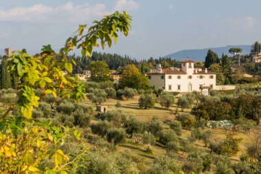 Floransa, İtalya yakınlarındaki kırsal alan