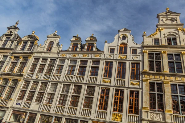 Byggnader Grand Place Grote Markt Bryssel Belgiens Huvudstad — Stockfoto