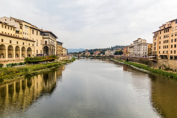 Arno River Center Florence Italy —  Fotos de Stock