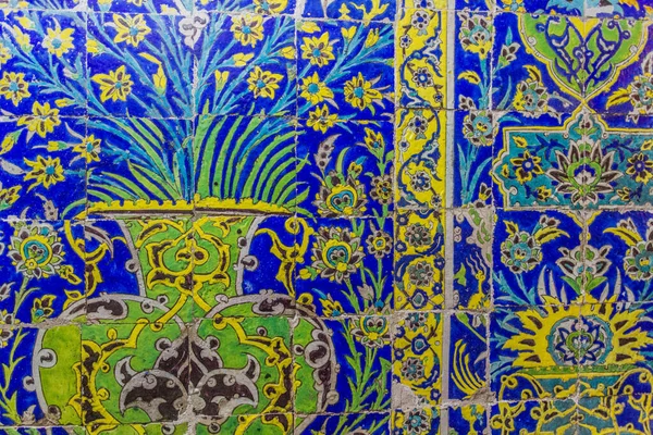 Ardabil Irán Abril 2018 Azulejos Decorativos Santuario Sheikh Safi Din — Foto de Stock