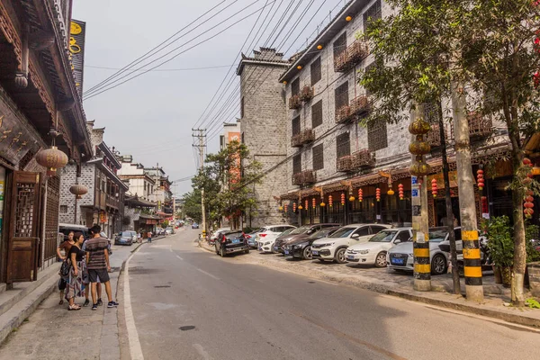 Furong Zhen China Agosto 2018 Furong Road Ciudad Furong Zhen — Foto de Stock