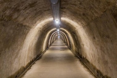 Zagreb ve Hırvatistan 'daki yaya tüneli Griç