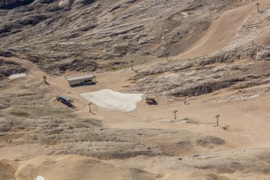 Zugspitzplatt plateau below Zugspitze peak, Germany