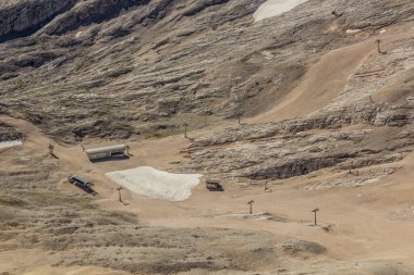 Zugspitzplatt plateau below Zugspitze peak, Germany