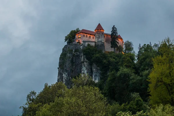 Blejski Grad Castillo Bled Eslovenia —  Fotos de Stock