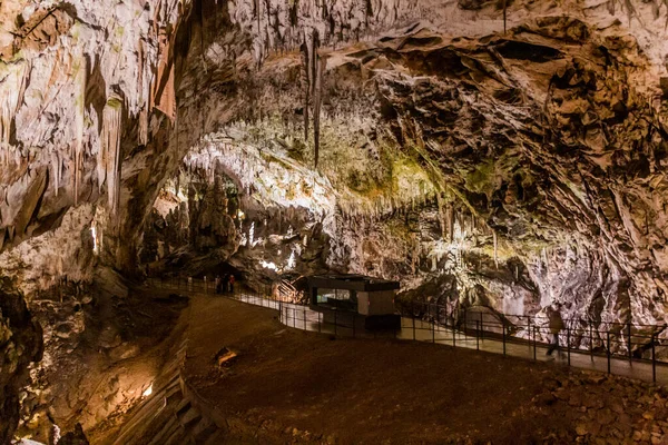 Postojna Slovenia May 2019 Rock Formations Postojna Cave Slovenia — 图库照片