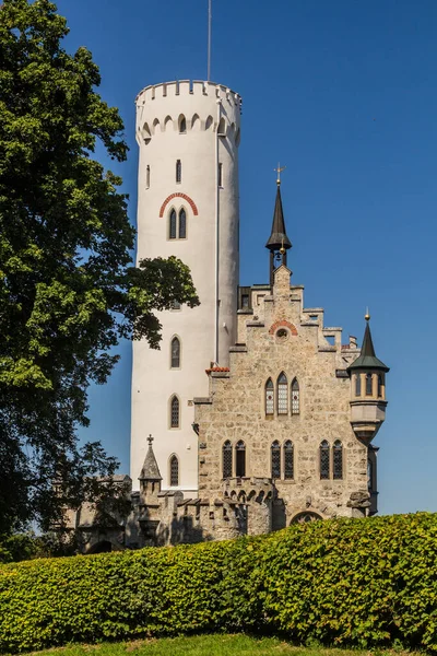 Castello Lichtenstein Nello Stato Baden Wuerttemberg Germania — Foto Stock