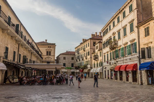 Kotor Montenegro June 2019 Pjaca Oruzja Square Kotor Montenegro — 图库照片