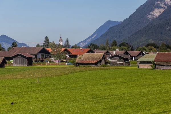 View Garmisch Partenkirchen Bayern Germany — Fotografia de Stock