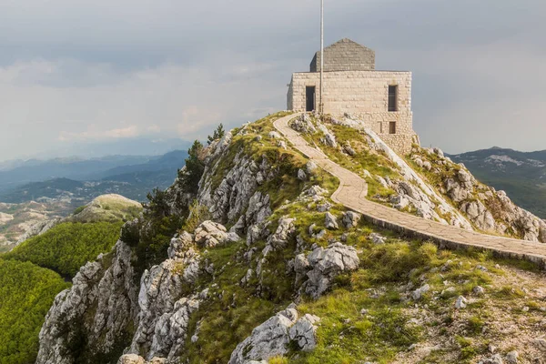 Nationaal Park Njegos Mausoleum Lovcen Montenegro — Stockfoto