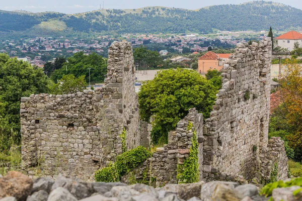 Ruinas Antiguo Asentamiento Stari Bar Montenegro — Foto de Stock