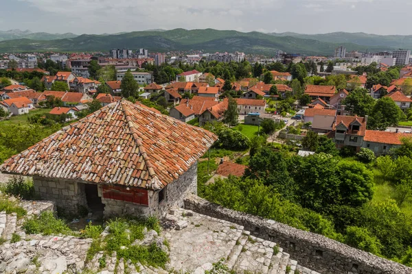 Luchtfoto Van Niksic Vanuit Fort Bedem Montenegro — Stockfoto