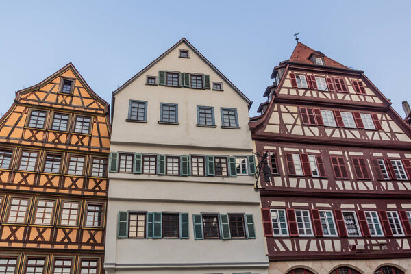 Medieval houses in Tubingen, Germany