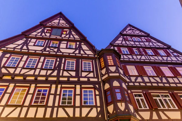 Mittelalterliche Häuser Tübingen Deutschland — Stockfoto