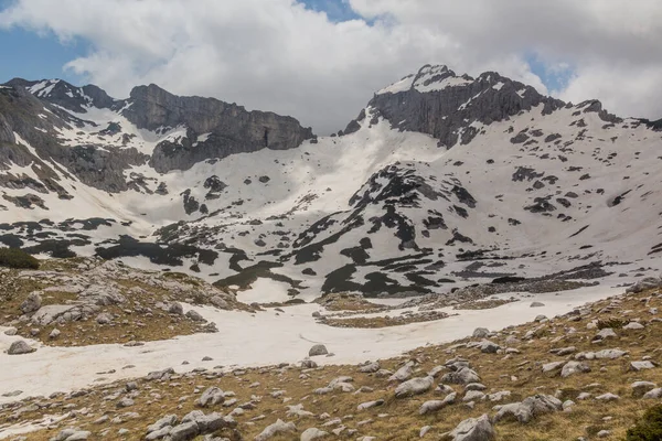 Góra Bobotov Kuk Parku Narodowym Durmitor Czarnogóra — Zdjęcie stockowe