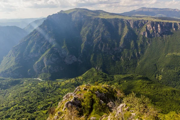 Vista Del Cañón Tara Montenegro — Foto de Stock