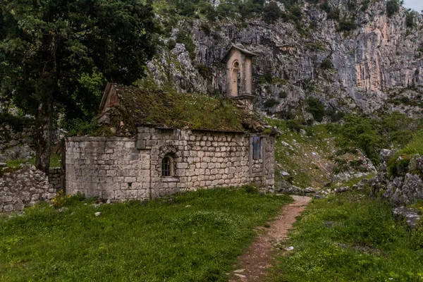 Ruinas Iglesia Sveti Dorde Sobre Kotor Montenegro — Foto de Stock