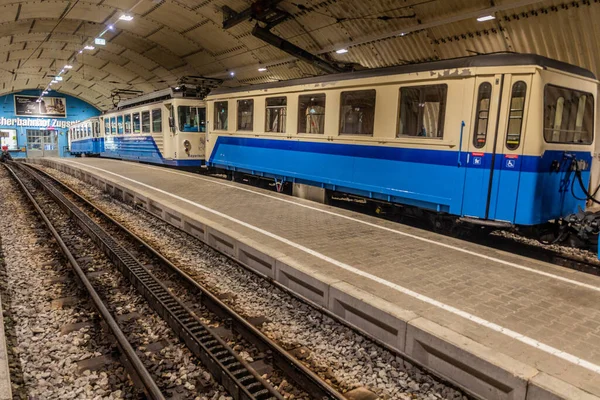 Zugspitze Allemagne Septembre 2019 Station Métro Zugspitzplat Bavière Zugspitze Railway — Photo