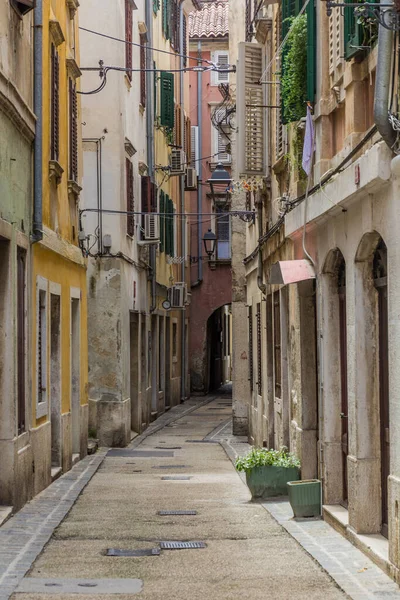 Allée Dans Ville Piran Slovénie — Photo